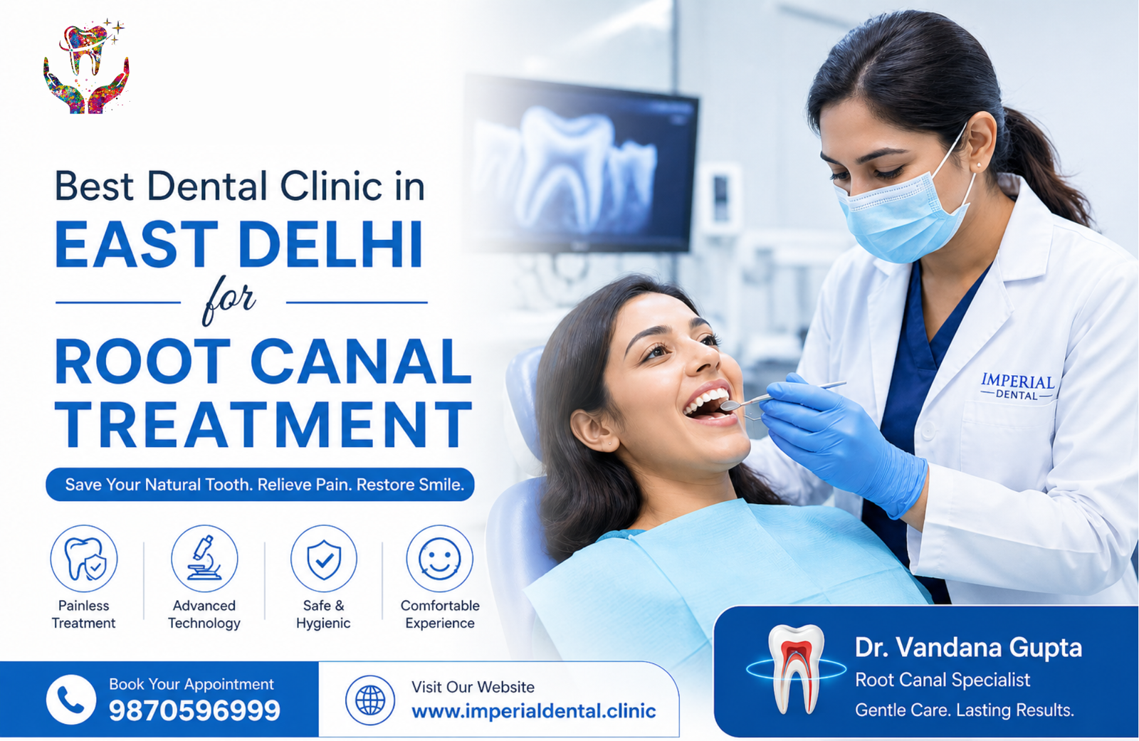 Best Dental Clinic in East Delhi for Root Canal Treatment